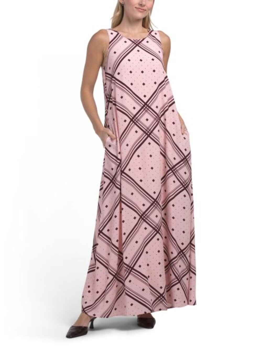 WHITE CLOSET Sleeveless Maxi Dress